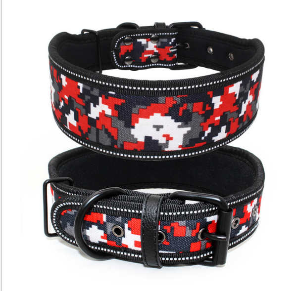 Neoprene Patterned Pet Collar