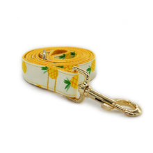 Yellow Pineapple Design Pet Collar