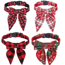 Holiday Bow Tie Dog Collar