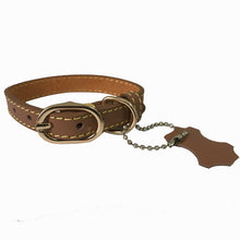 Genuine Cowhide Leather Pet Collar