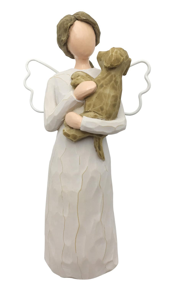 Angel Dog Memorial Figurine – Pet Remembrance Gift