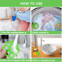 Reusable Pet Hair Remover 4-Pack – Laundry Use