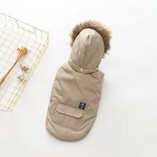 Hooded Down Jacket for Dogs