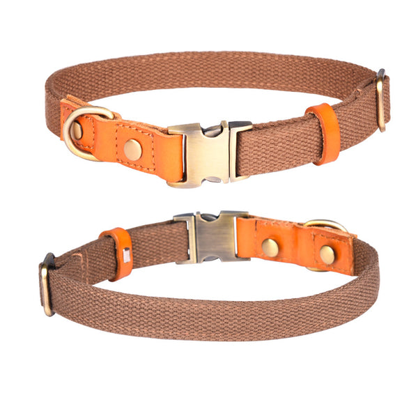 Engraved Leather Pet Collar – Custom