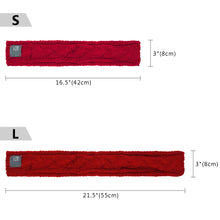 Warm Knit Dog Scarf