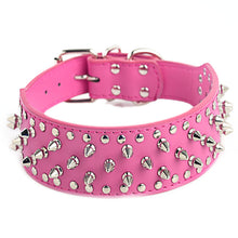 Studded Rivet Dog Collar – Large Breeds