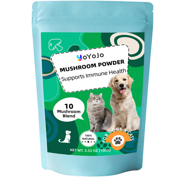 10-Mushroom Extract Powder – Dogs & Cats