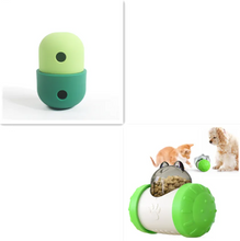 2-in-1 Silicone Dog Treat Ball – Interactive Feeder