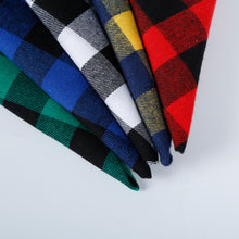 Checkered Dog Bandana – Plaid