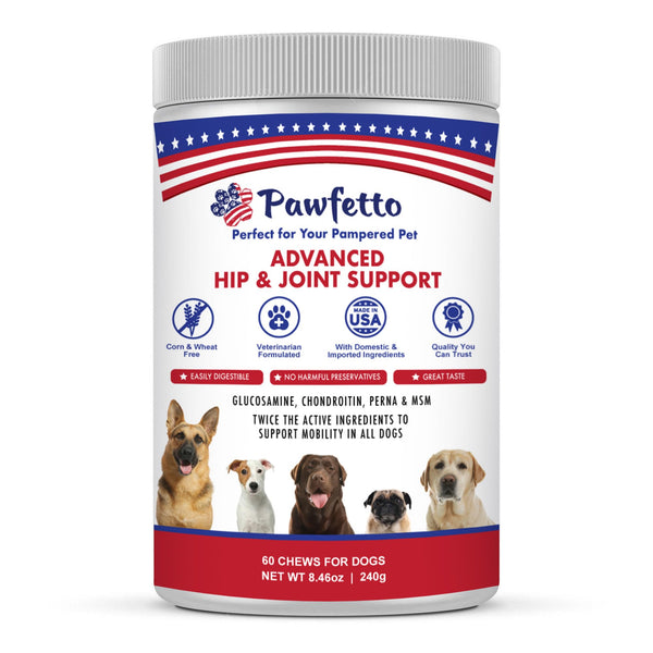 Hip & Joint Support Plus Chews for Dogs – 60 Ct