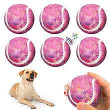 Squeaky Tennis Balls for Dogs – 6 Pack