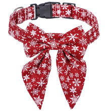 Holiday Bow Tie Dog Collar