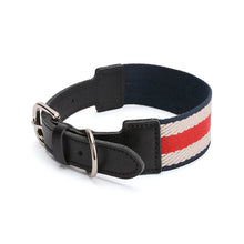 Woven Cowhide Adjustable Dog Collar