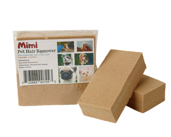 Pet Hair Remover Sponges – 2 Pack