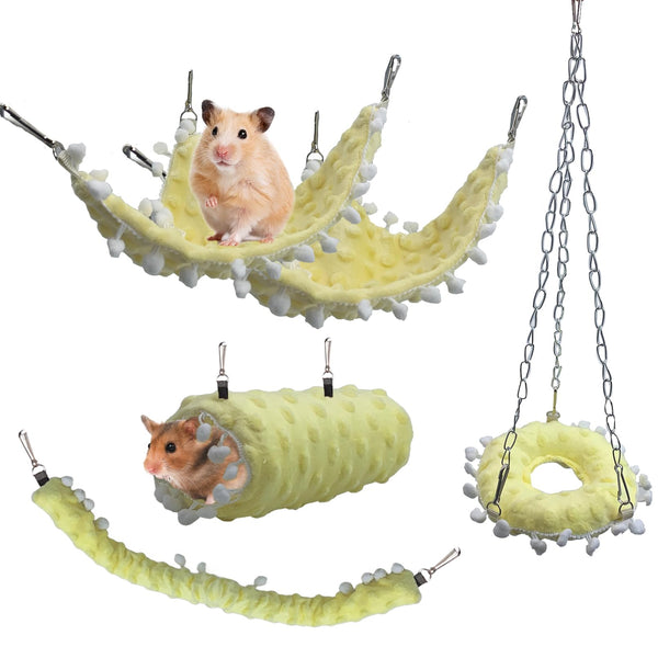 Small Pet Hammock Set – 5 Pieces