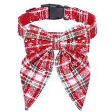 Holiday Bow Tie Dog Collar