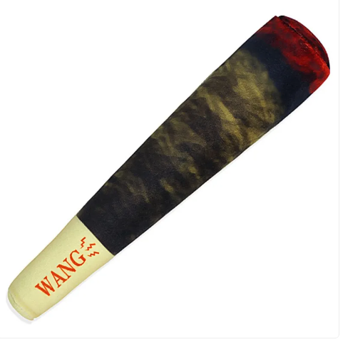 Dog Prank Fake Cigarettes Plush Toy