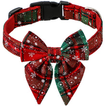 Holiday Bow Tie Dog Collar