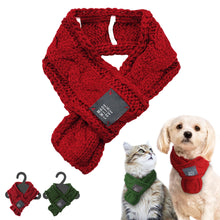 Warm Knit Dog Scarf