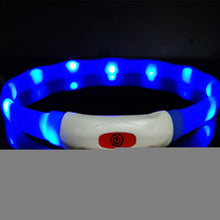 Luminous Silicone Pet Collar – Glow