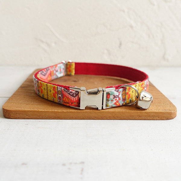 Adjustable Cat Collar with Bell
