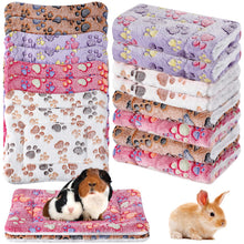 Fleece Small Pet Bed Mats – 8 Pack