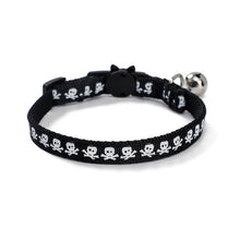 Halloween Cat Collar – 4 Spooky Prints
