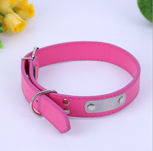 Classic PU Leather Dog Collar