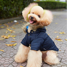 Hooded Down Jacket for Dogs