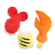 BarkBox Maine Event Squeaky Plush Dog Toy Bundle