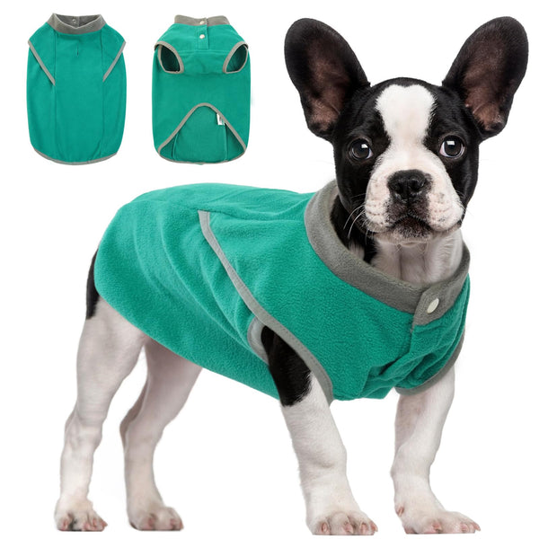 Warm Fleece Pullover Dog Sweater – L