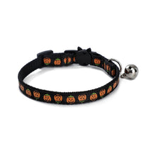 Halloween Cat Collar – 4 Spooky Prints