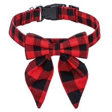 Holiday Bow Tie Dog Collar
