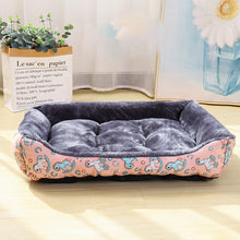 Warm Printed Pet Bed – All Sizes