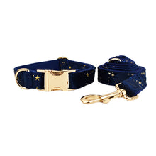Velvet Pet Collar & Leash Set