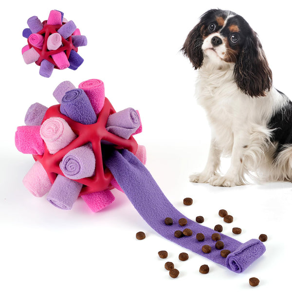 Snuffle Foraging Ball Dog Toy