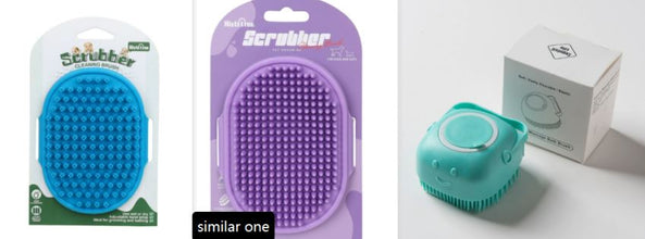 Dog Shampoo Brush – 3 Pack