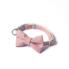 Houndstooth Bow Collar – Small Pets