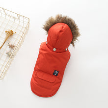 Hooded Down Jacket for Dogs