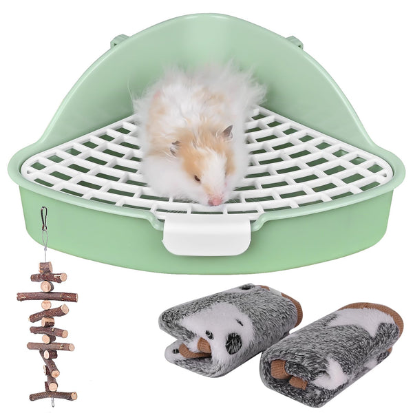 Triangle Rabbit Litter Box