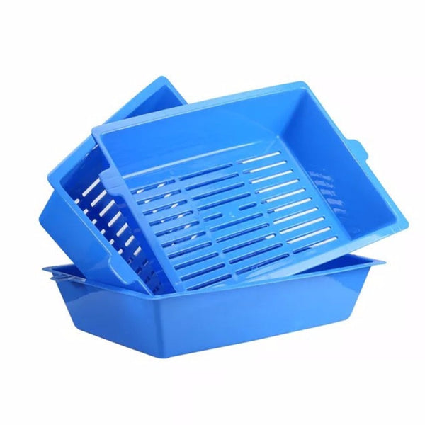 Three-Layer Indoor Pet Litter Box