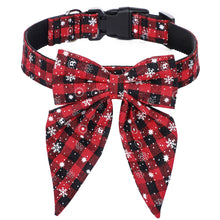 Holiday Bow Tie Dog Collar