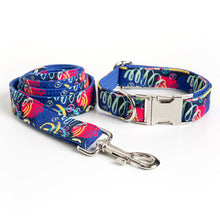 Graffiti Pet Collar and Leash Set