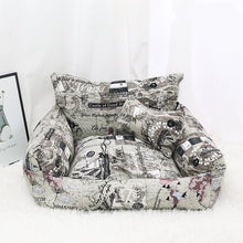 Canvas Pet Nest Sofa – Autumn/Winter