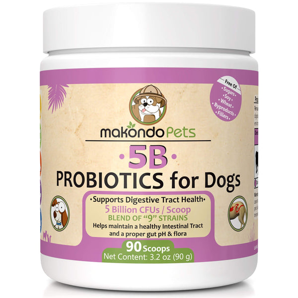 Extra Strength Probiotics for Dogs – 5 Billion CFU