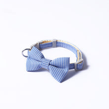 Houndstooth Bow Pet Collar