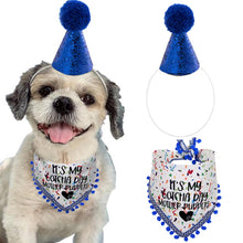 Dog Birthday Hat & Bandana Set – Boy