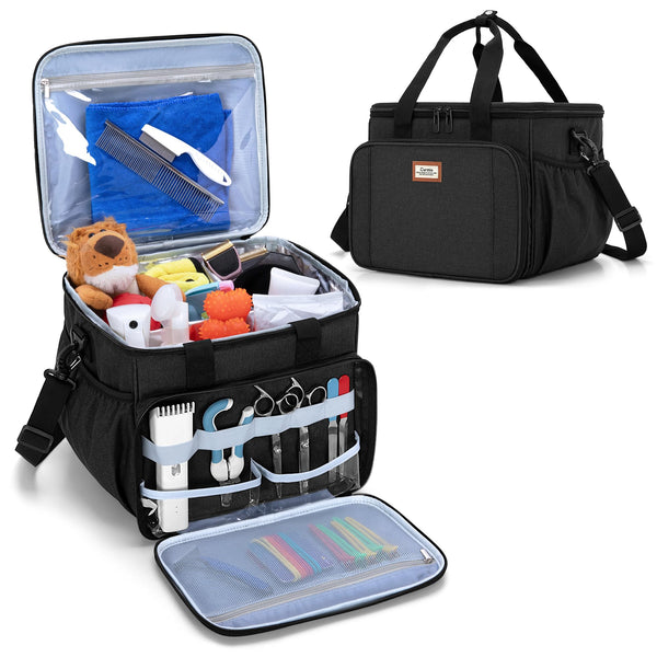 Pet Grooming Supplies Tote Bag