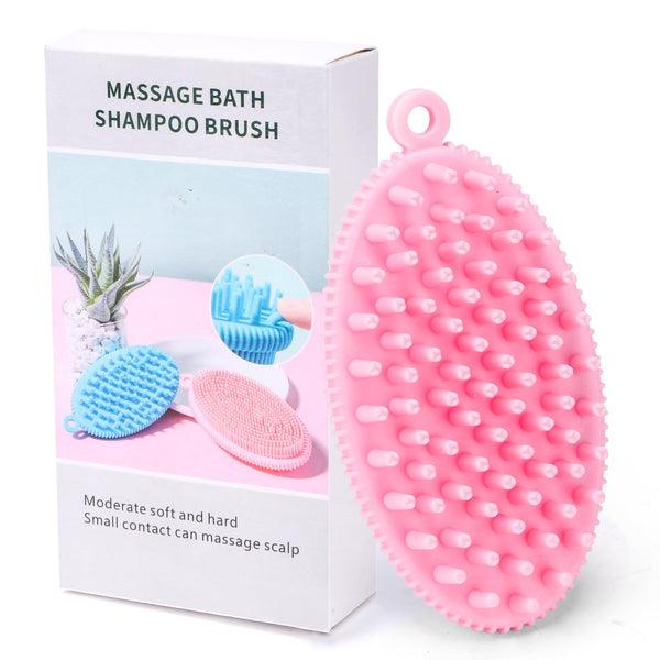 Dog Shower Grooming Brush – Pink