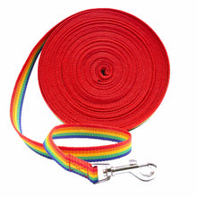 30ft Rainbow Dog Training Leash